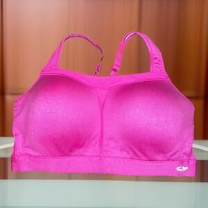CHAMPION DUO DRY 38DD Bright Pink Wire Free Support Sports Bra